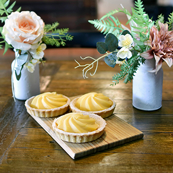 illustration animation culinaire bar à tartelettes sucrées pour événement